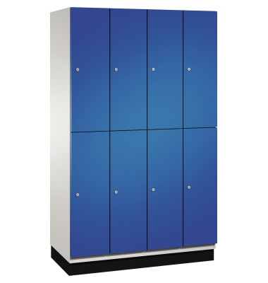 Doppelstockspind 4510140S10021 Sockel 8Fächer B1200mm lgr/ebl