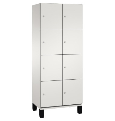 Fächerschrank 4510322S10017 Füße 8Fächer B800mm lgr/lgr