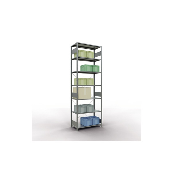4004514202659 - Gebrüder Schulte - Fachbodenregal Komplettregale MULTIplus150 Traglast 150kg 3000x1000x500mm (Grundregal)