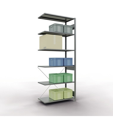 Regal MULTIplus150 12756 Anbau 2.500x1.000x500mm 6Böden vz