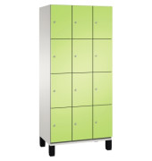 Fächerschrank 4510330S10020 Füße 12Fächer B900mm lgr/vgn