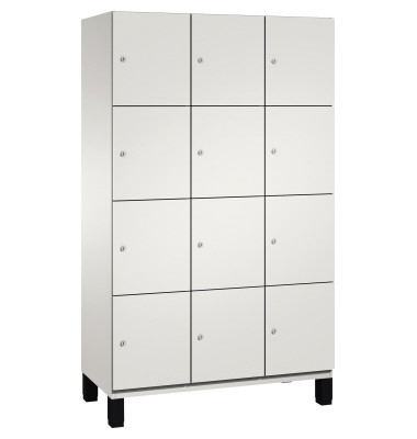 Fächerschrank 4510332S10017 Füße 12Fächer B1200mm lgr/lgr