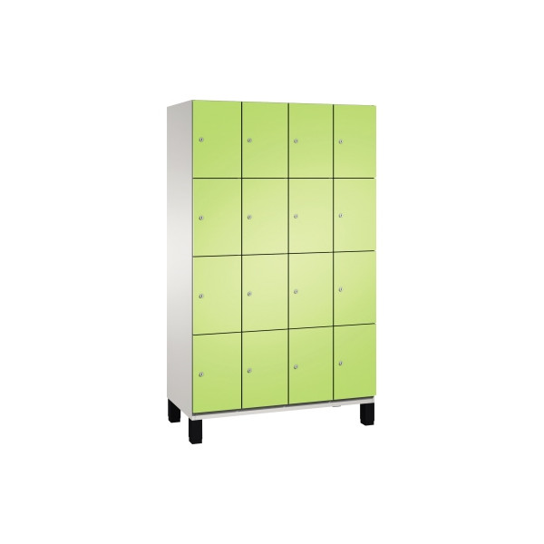 4059369446604 - Fächerschrank 4510340S10020 Füße 16Fächer B1200mm lgr vgn 4059369446604 CP-Möbel