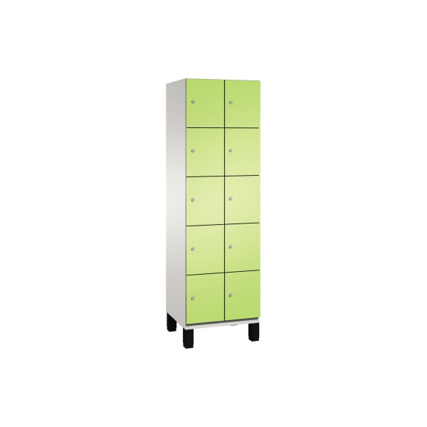 4059369446529 - Fächerschrank 4510420S10021 Füße 10Fächer B600mm lgr vgn 4059369446529 CP-Möbel