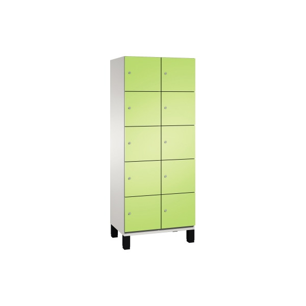 4059369445119 - Fächerschrank 4510422S10019 Füße 10Fächer B800mm lgr vgn 4059369445119 CP-Möbel