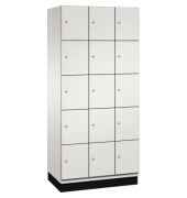 Fächerschrank 4510430S10010 Sockel 15Fächer B900mm lgr/lgr