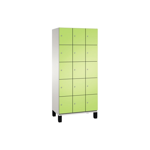 4059369446444 - Fächerschrank 4510430S10021 Füße 15Fächer B900mm lgr vgn 4059369446444 CP-Möbel
