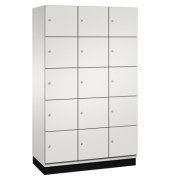 Fächerschrank 4510432S10008 Sockel 15Fächer B1200mm lgr/lgr