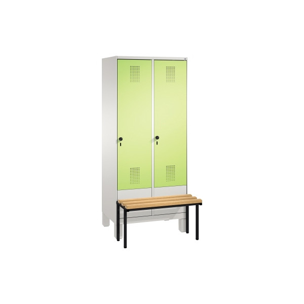 4059096868694 - Umkleidespind 4903022S10016 Sitzbank 2Abteile B800mm lgr vgn 4059096868694 - Umkleidespind 4903022S10016 Sitzbank 2Abteile B800mm lgr vgn