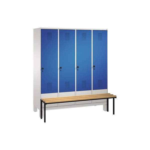 4059096860933 - Umkleidespind 4903042S10021 Sitzbank 4Abteile B1600mm lgr ebl 4059096860933 - Umkleidespind 4903042S10021 Sitzbank 4Abteile B1600mm lgr ebl