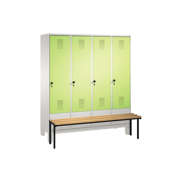 4059096860827 - Umkleidespind 4903042S10018 Sitzbank 4Abteile B1600mm lgr vgn 4059096860827 - Umkleidespind 4903042S10018 Sitzbank 4Abteile B1600mm lgr vgn