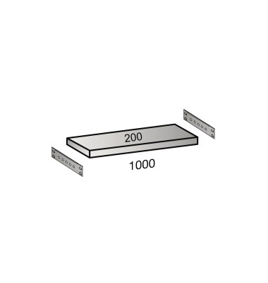 Fachboden 028003 1.000x200mm vz