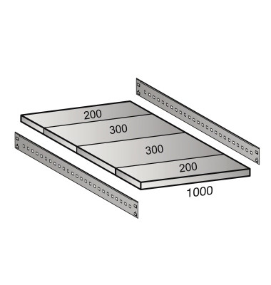 Fachboden 108003 1.000x1.000mm vz