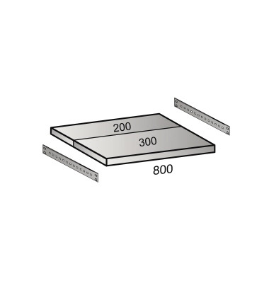Fachboden 051083 800x500mm vz