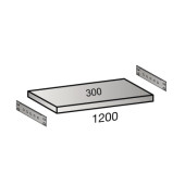 Fachboden 038023 1.200x300mm vz