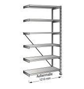 Steckregal 491223 Anbau 1.200x2.280x900mm 6OH vz
