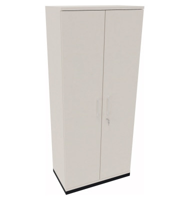 Flügeltürenschrank 5OH B800xT442xH1869 an/Weiß