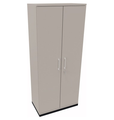Flügeltürenschrank 5OH B800xT442xH1869 an/Lichtgrau