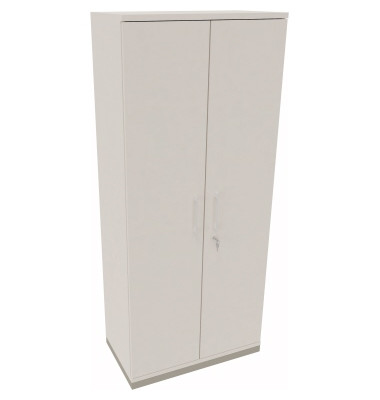 Flügeltürenschrank 5OH B800xT442xH1869 si/Weiß
