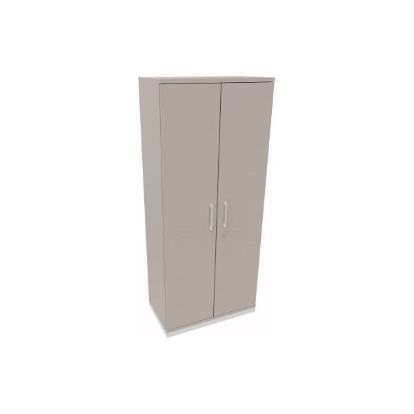 4003969061774 - Flügeltürenschrank endless 820109581 abschließbar 5 OH lichtgrau 80x1869x442cm (BxHxT) 4003969061774 Soennecken