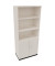 Regalschrank endless 820109601, abschlie&szlig;bar, 5 OH, diamantwei&szlig;, 80x186,9x44,2cm (BxHxT)