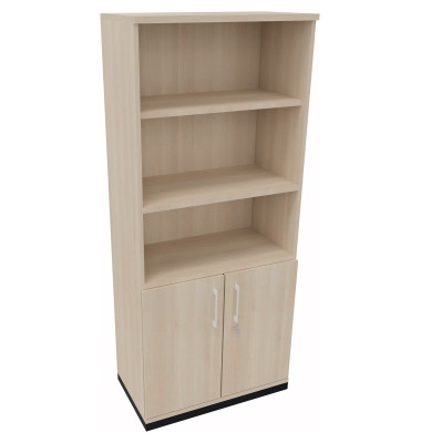 Regalschrank endless 820109672, abschlie&szlig;bar, 5 OH, akazie hell, 80x186,9x44,2cm (BxHxT)