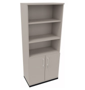 Regalschrank endless 820109681, abschlie&szlig;bar, 5 OH, lichtgrau, 80x186,9x44,2cm (BxHxT)