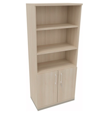 Regalschrank endless 820109772, abschlie&szlig;bar, 5 OH, akazie hell, 80x186,9x44,2cm (BxHxT)