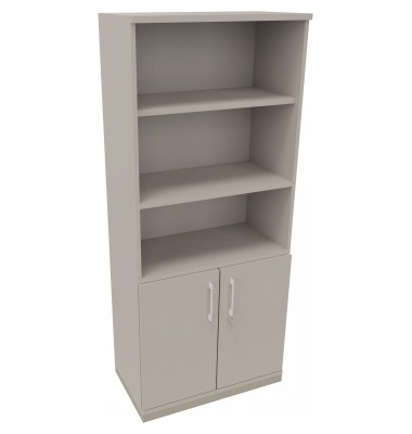 Regalschrank endless 820109781, abschlie&szlig;bar, 5 OH, lichtgrau, 80x186,9x44,2cm (BxHxT)