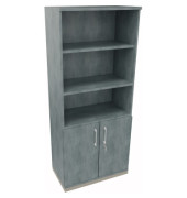 Regalschrank endless 820109783, abschlie&szlig;bar, 5 OH, beton hell, 80x186,9x44,2cm (BxHxT)