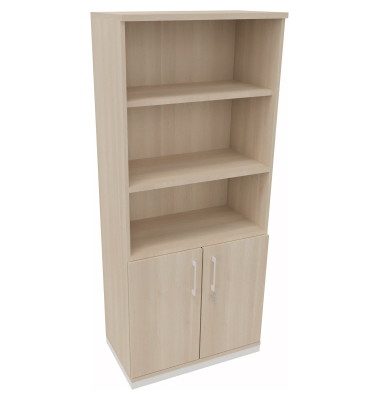 Regalschrank endless 820109872, abschlie&szlig;bar, 5 OH, akazie hell, 80x186,9x44,2cm (BxHxT)