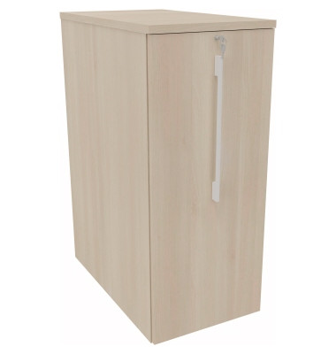 Orgacontainer 3OH li m. Ausfräsung B463xT800x1115mm Akazie