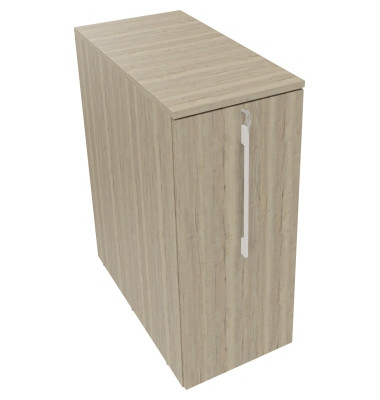 Orgacontainer 3OH li m. Ausfräsung B463xT900x1115mm Eiche Nat