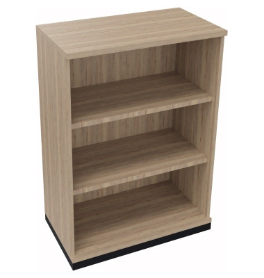 Regal 3OH B800xT442xH1133mm Anthrazit-Metallic/Eiche Nat