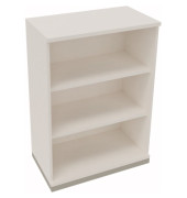 Regal 3OH B800xT442xH1133mm Silberaluminium/Weiß