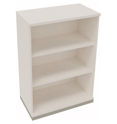Regal 3OH B800xT442xH1133mm Silberaluminium/Weiß