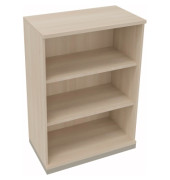 Regal 3OH B800xT442xH1133mm Silberaluminium/Akazie