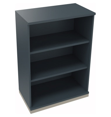 Regal 3OH B800xT442xH1133mm Silberaluminium/Lavagrau