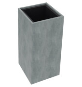 Pflanzgefäß 1er hoch B380xT380H800mm Beton