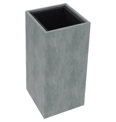 Pflanzgefäß 1er hoch B380xT380H800mm Beton