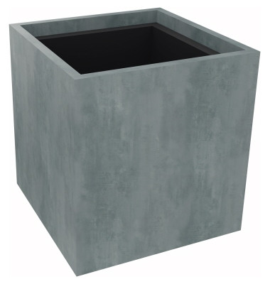 Pflanzgefäß 1er niedrig B380xT380H400mm Beton