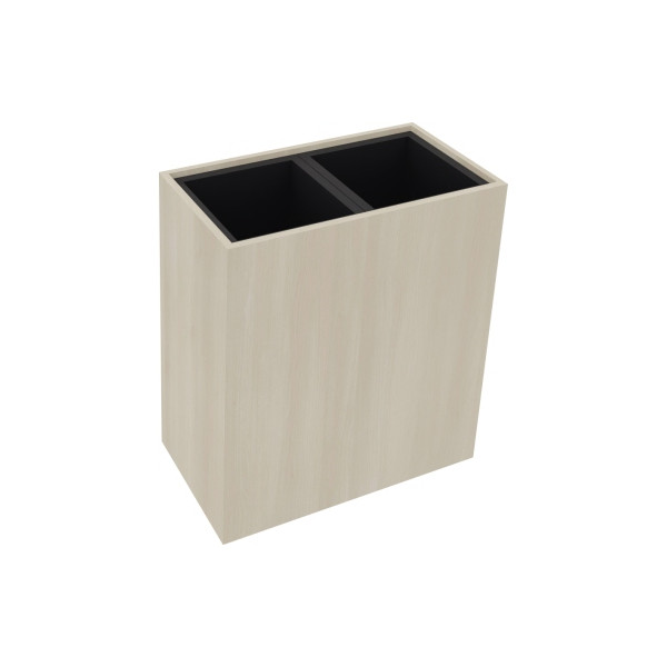 4003969062320 - Pflanzgefäß 2er hoch B721xT380H800mm Akazie 4003969062320 Soennecken