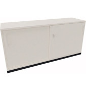Schiebet&uuml;renschrank endless 820112401, abschlie&szlig;bar, 2 OH, diamantwei&szlig;, 160x78,1x44,2cm (BxHxT)