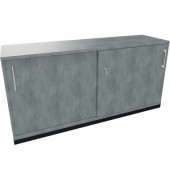 Schiebetürenschrank 2OH B1600xT442xH781mm an/Beton