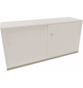 Schiebetürenschrank 2OH B1600xT442xH781mm si/Weiß