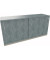 Schiebet&uuml;renschrank endless 820112583, abschlie&szlig;bar, 2 OH, beton hell, 160x78,1x44,2cm (BxHxT)