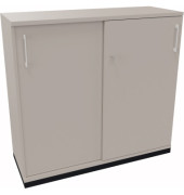 Schiebetürenschrank 3OH B1200xT442xH1133mm an/Lichtgrau