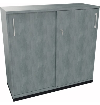 Schiebetürenschrank 3OH B1200xT442xH1133mm an/Beton Schiebetürenschrank 3OH B1200xT442xH1133mm an/Beton