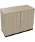 Flügeltürenschrank 2OH B1000xT442xH781 an/Eiche Nat