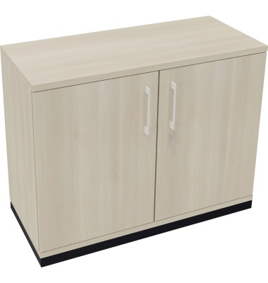Flügeltürenschrank 2OH B1000xT442xH781 an/Akazie
